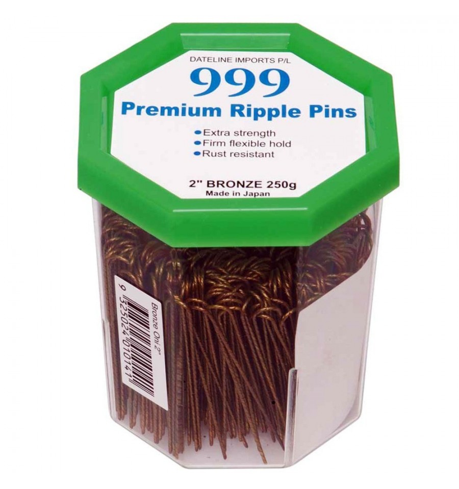 Premium Pin Company 999 Ripple Pins 2inch - Bronze Pins 999