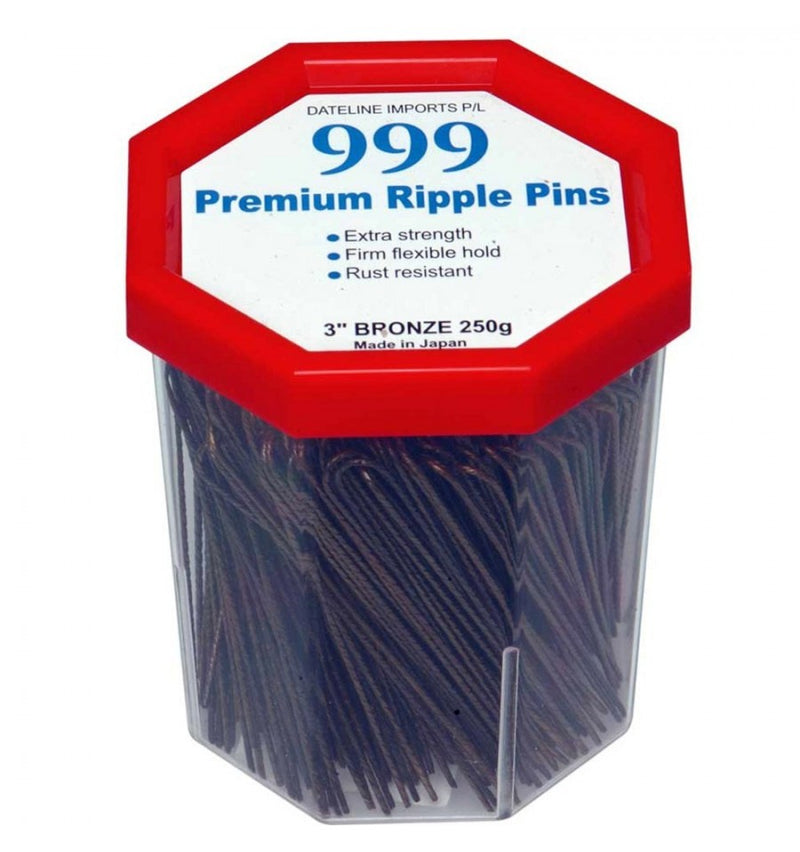 Premium Pin Company 999 Ripple Pins 3" - Bronze