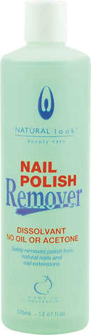 Natural Look Nail Polish Remover 375ml Retail Natural Look