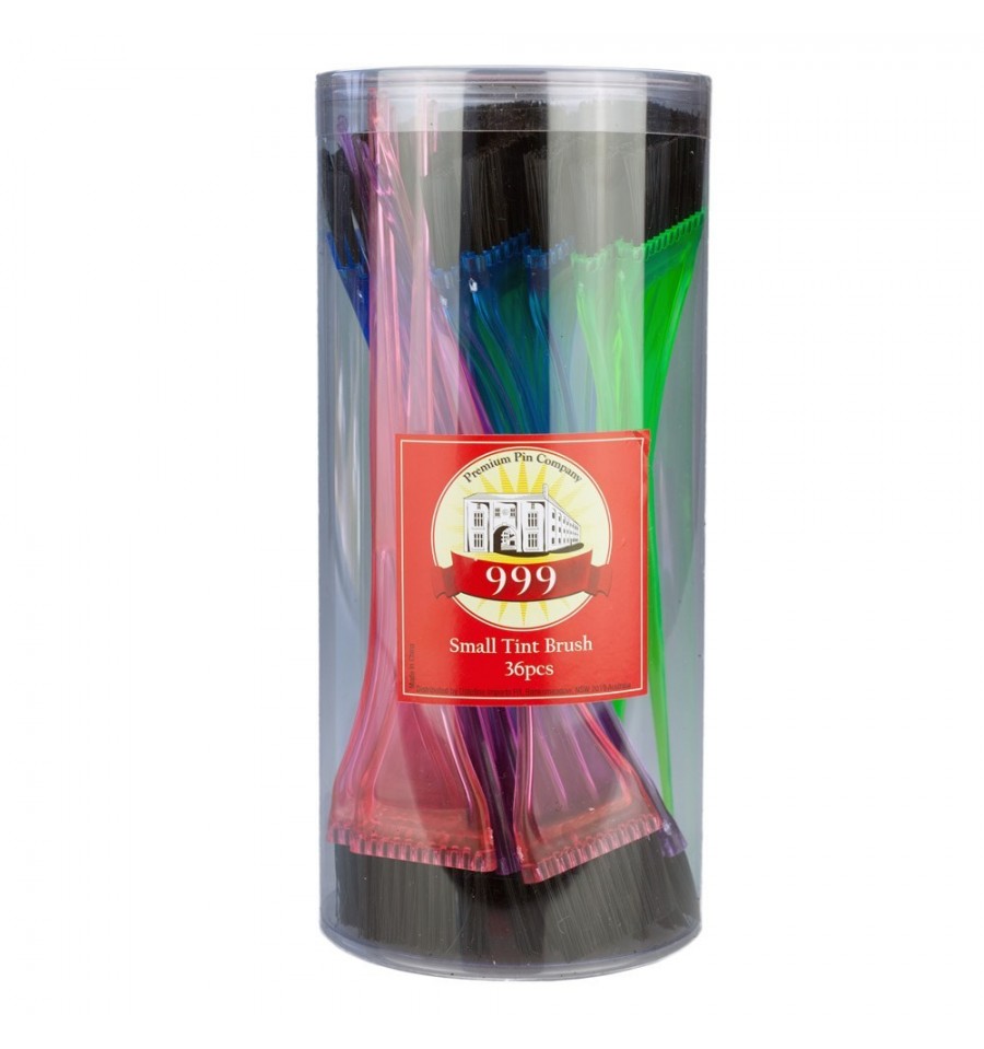 Premium Pin Company 999 Small Tint Brushes 36pc Colouring Accessories 999