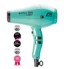 Parlux 385 Power Light Ionic and Ceramic Hair Dryer 2150W Aquamarine Hair Dryer Parlux