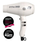 Parlux 3800 Ceramic and Ionic Hair Dryer 2100W Silver Hair Dryer Parlux