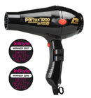 Parlux 3200 Compact Ionic and Ceramic Hair Dryer 1900W Black Hair Dryer Parlux