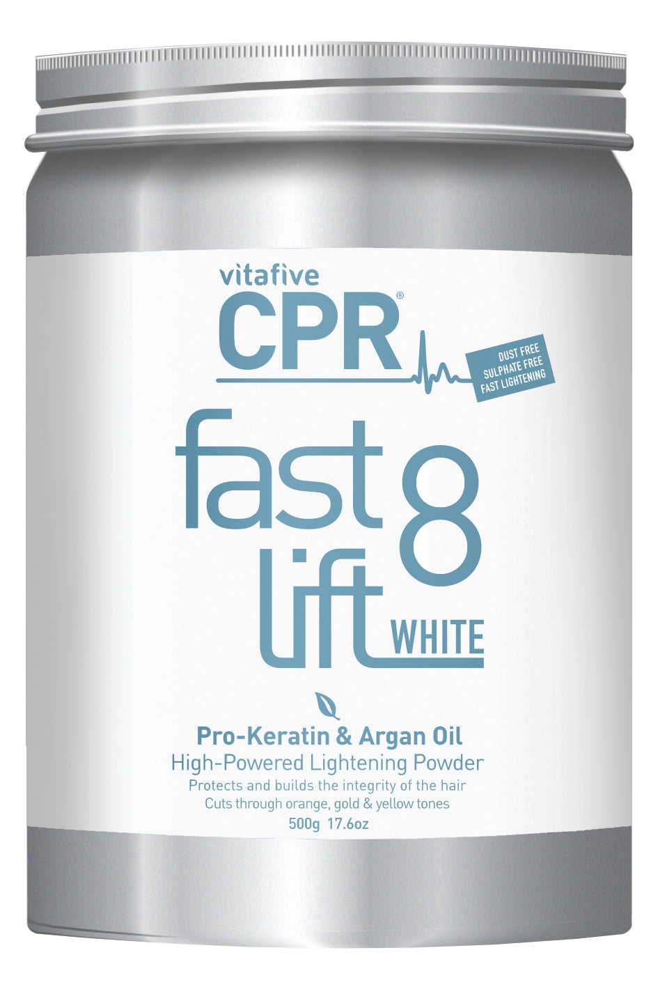 Vitafive CPR Fast Lift8 White Powder Lightener 500g Bleach - Lighteners Vitafive CPR