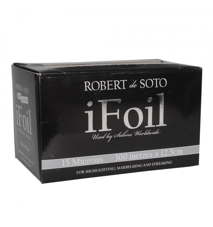 Robert DeSoto iFoil 15 Micron Foil 300m Roll x 125mm Silver Foil Robert De Soto