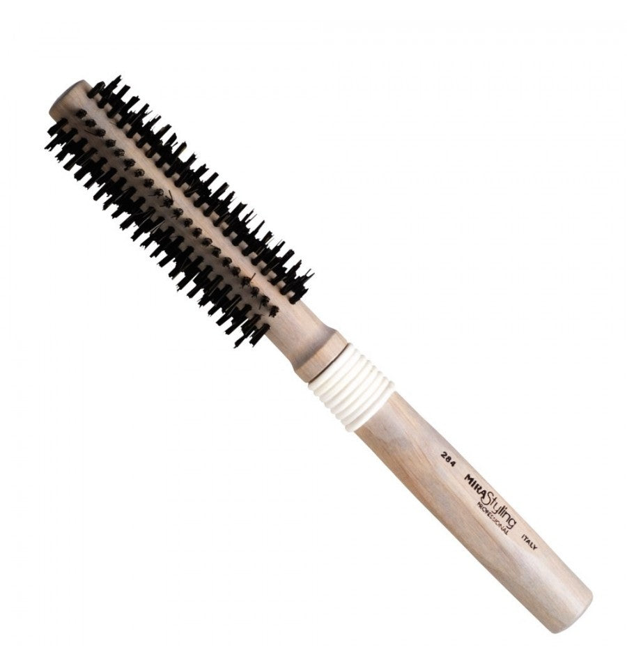 Mira Reinforced Boar Bristle Radial Brush 284 - 35mm Small Hair Brush Mira