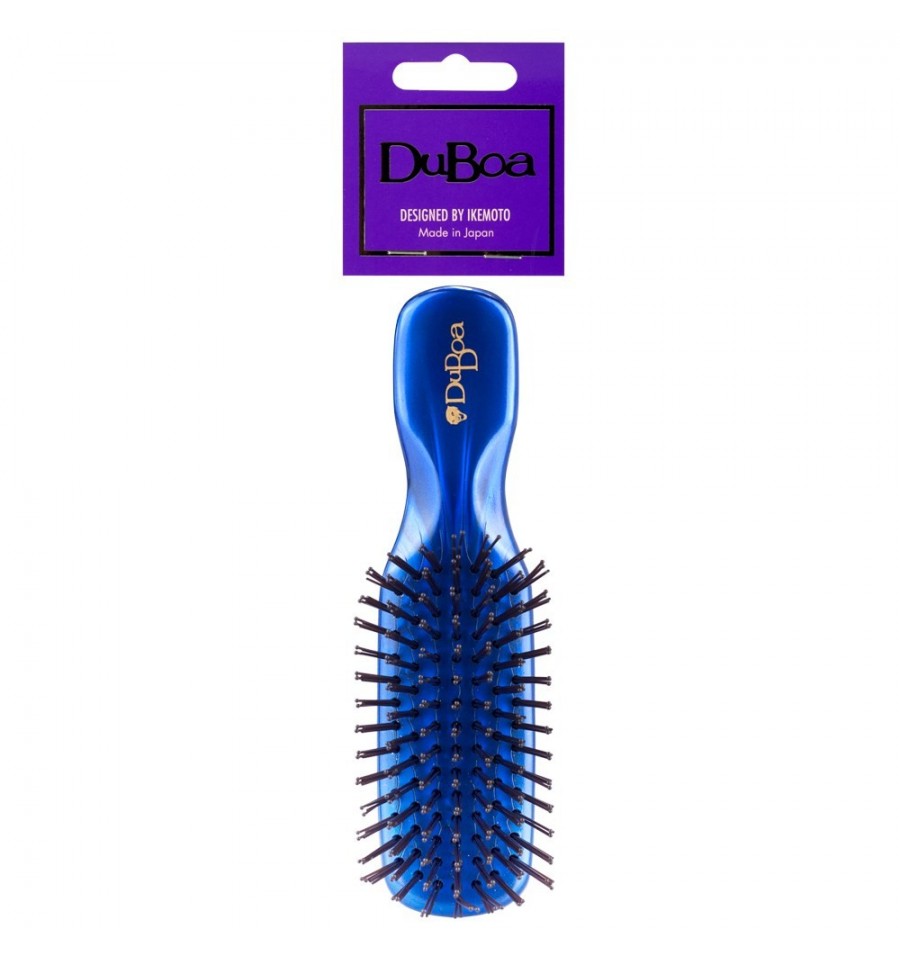 Duboa 5000 Detangler Hair Brush Mini Blue Hair Brush Duboa