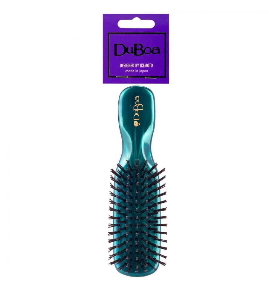 Duboa 5000 Detangler Hair Brush Mini Green Hair Brush Duboa