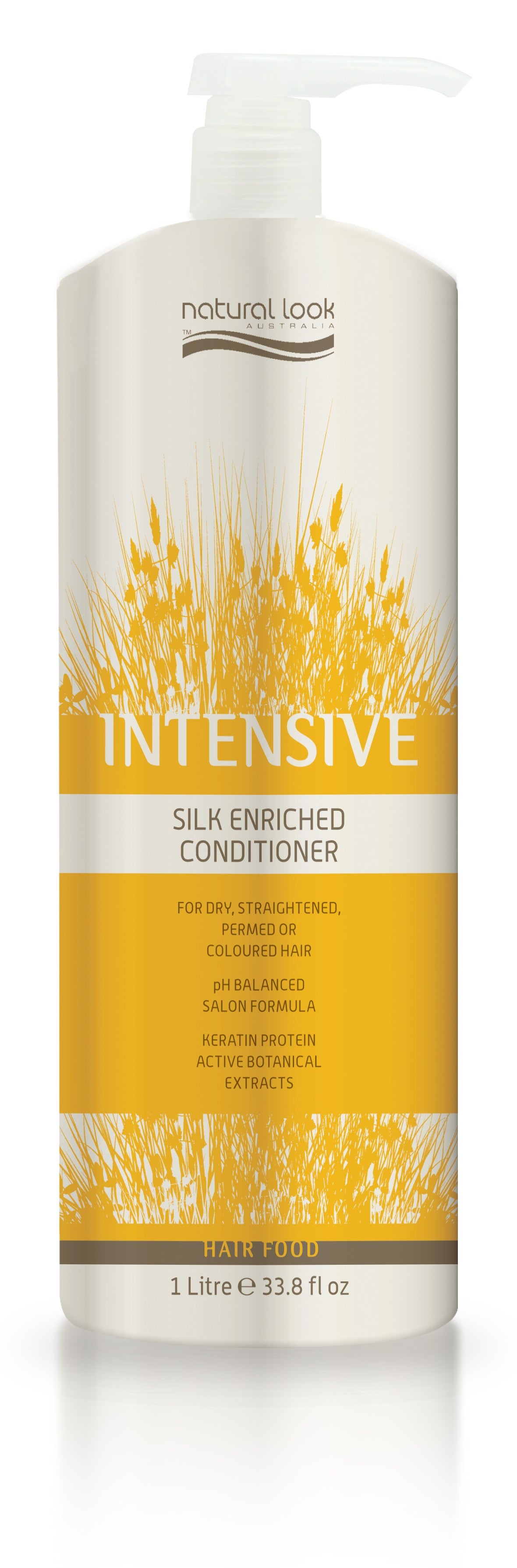 Natural Look Intensive Silk-Enriched Conditioner 1L Shampoo/Conditioner Natural Look
