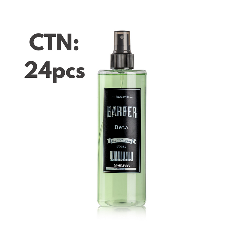24x Marmara Barber Beta Scented Cologne/After Shave 400ml