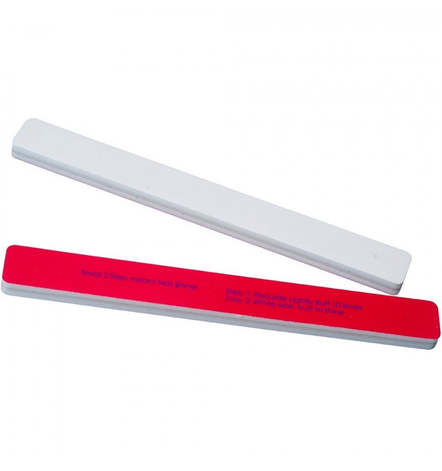 Flowery Texas Nail File 2pk Nail Files- Grinders - Buffers Flowery