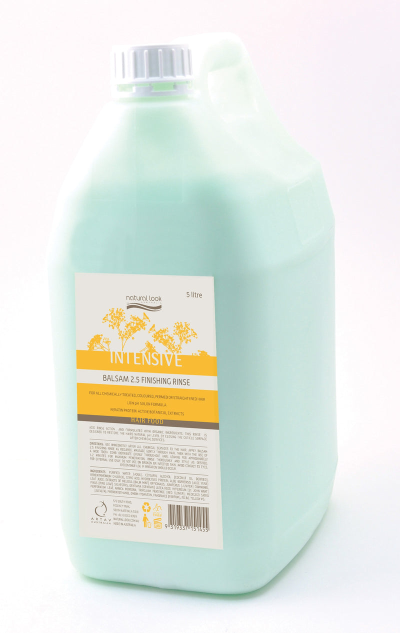 Natural Look Intensive Balsam 2.5 Finishing Rinse 5L Retail Natural Look