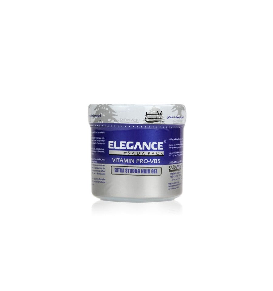 Elegance Vitamin Pro VB5 Hair Gel 500ml Hair Gel Elegance