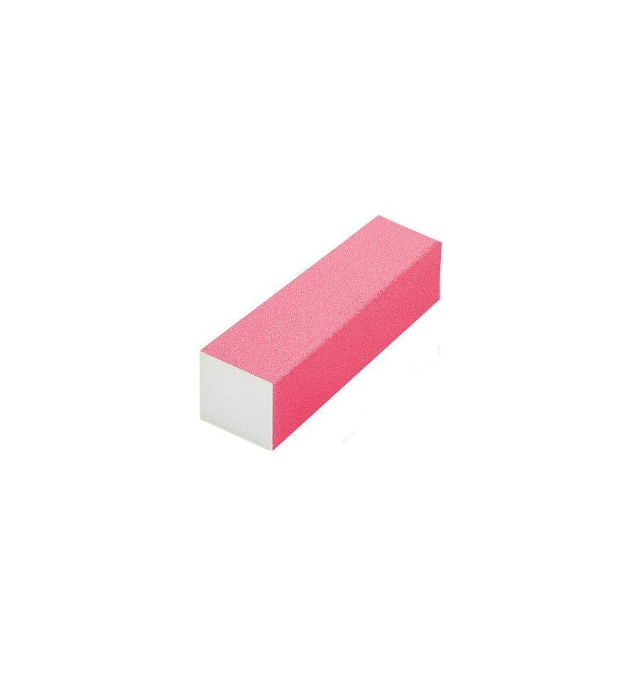 Hawley Coloured Block Buffer - 100/100 Pink/Purple #1007C Nail Files- Grinders - Buffers Hawley