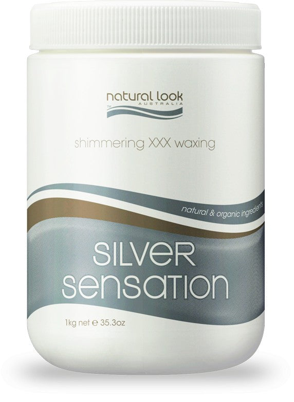 Natural Look Silver Sensation Strip Wax 1kg