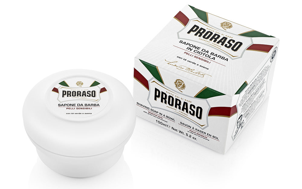 Proraso Shaving Soap in a Bowl Sensitive Skin 150ml Shaving Products Proraso