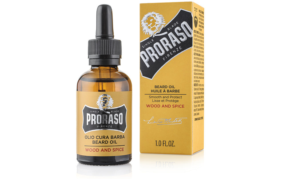 Proraso Beard Oil Wood and Spice 30ml Beard - Moustache Care Proraso