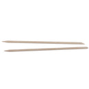 Hawley 6inches Wooden Orange Sticks Point Bev 10pk