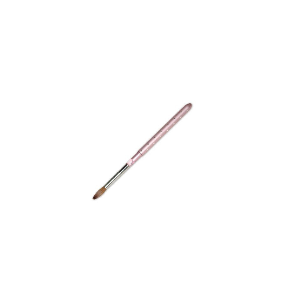 Hawley Pure Kolinsky Pink Brush Size 10 #6007P10 Nail Art Hawley