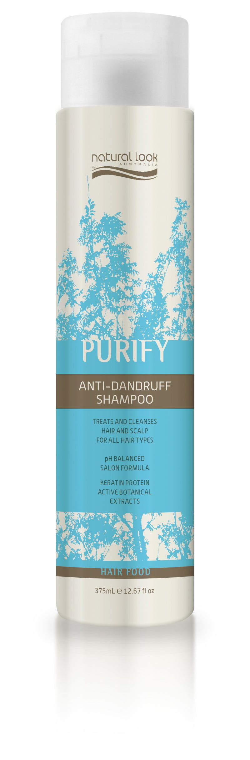 Natural Look Purify Anti-Dandruff Shampoo 375ml