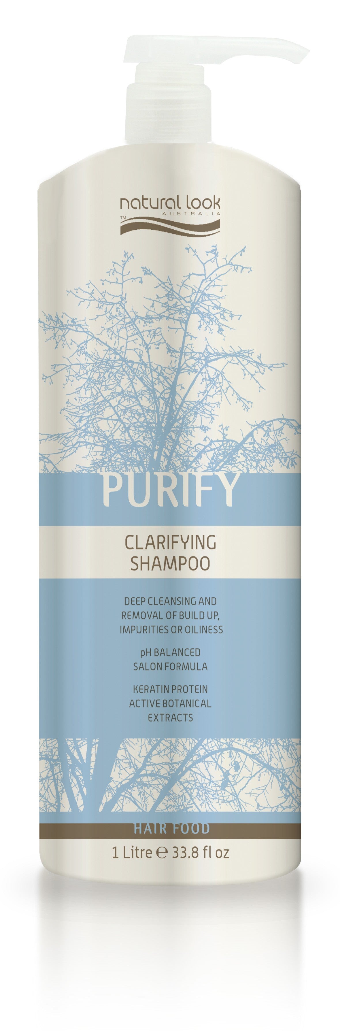 Natural Look Purify Clarifying Shampoo 1L Shampoo/Conditioner Natural Look