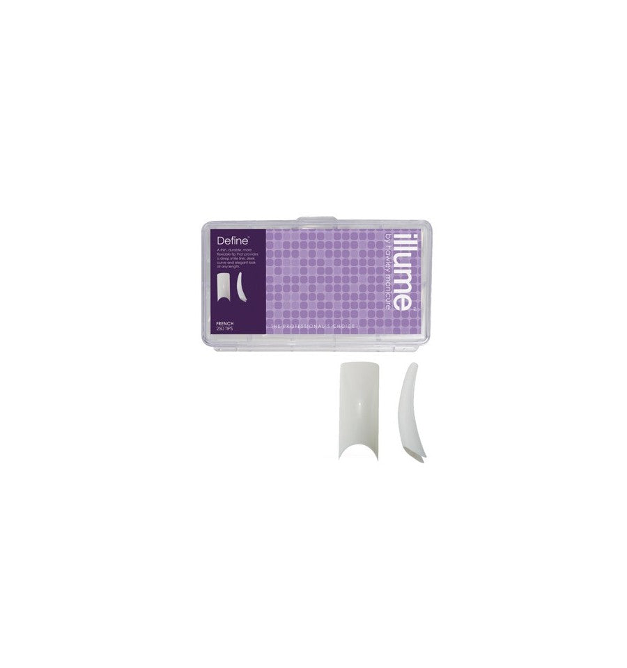 Hawley Illume Define French White Tips 250ct #15512 Nail Tips Hawley