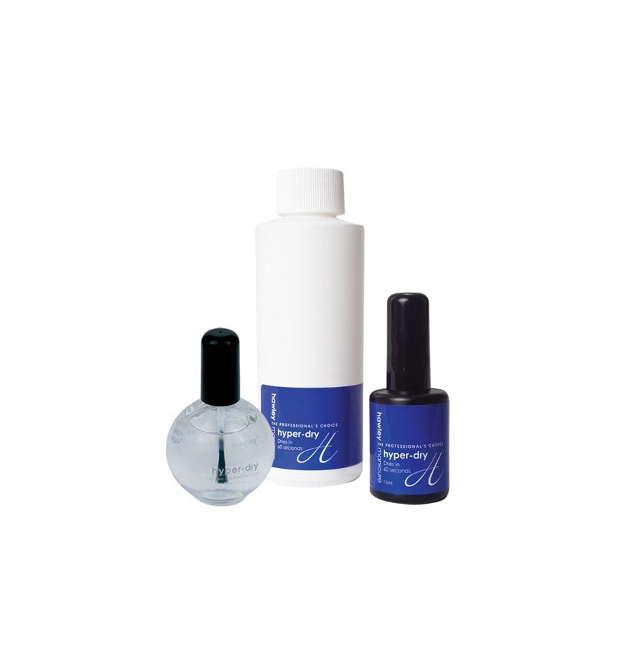 Hawley Hyper-Dramaticy 60 Sec Air Cure Top Coat 75ml #14020 Nail Solutions Hawley