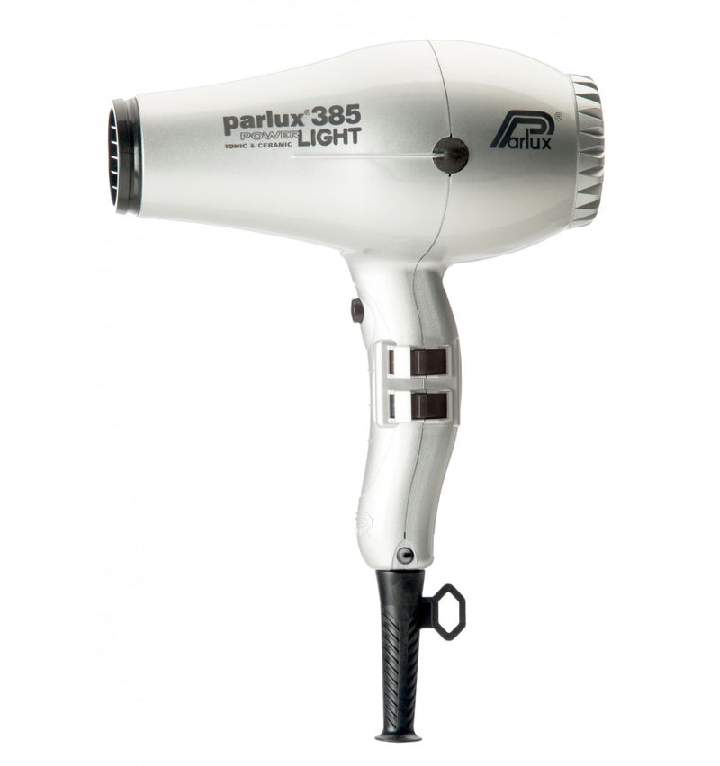Parlux 385 Power Light Ceramic and Ionic Hair Dryer, White