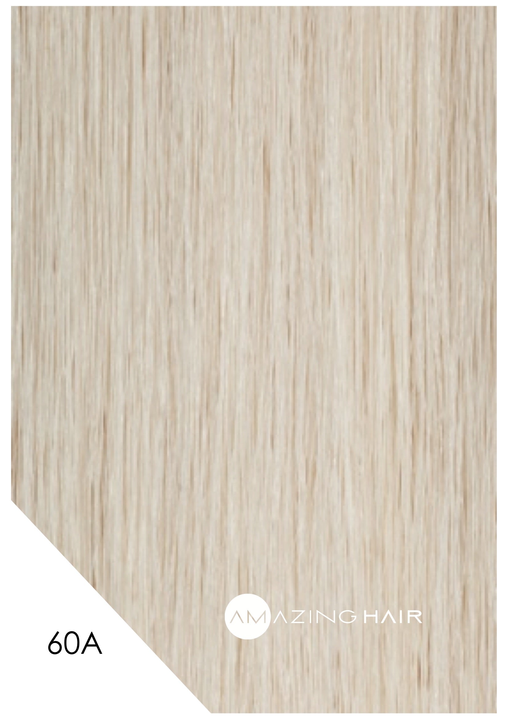 Amazing Hair Synthetic Ponytail Extensions 20inch #60A Platinum Blonde Extensions Amazing Hair