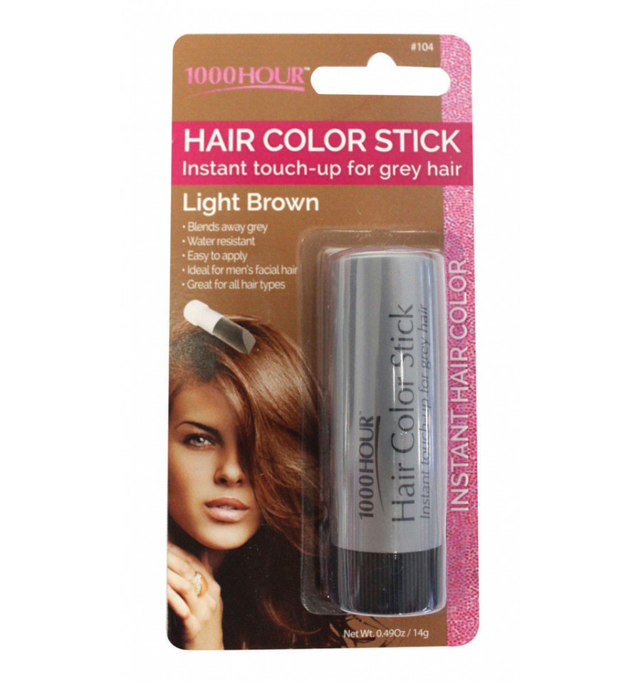 1000 Hour Hair Colour Stick - Light Brown Hair Colours - Temporary 1000 Hour