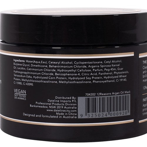 12 Reasons Argan Oil Hair Treatment Mask 250ml