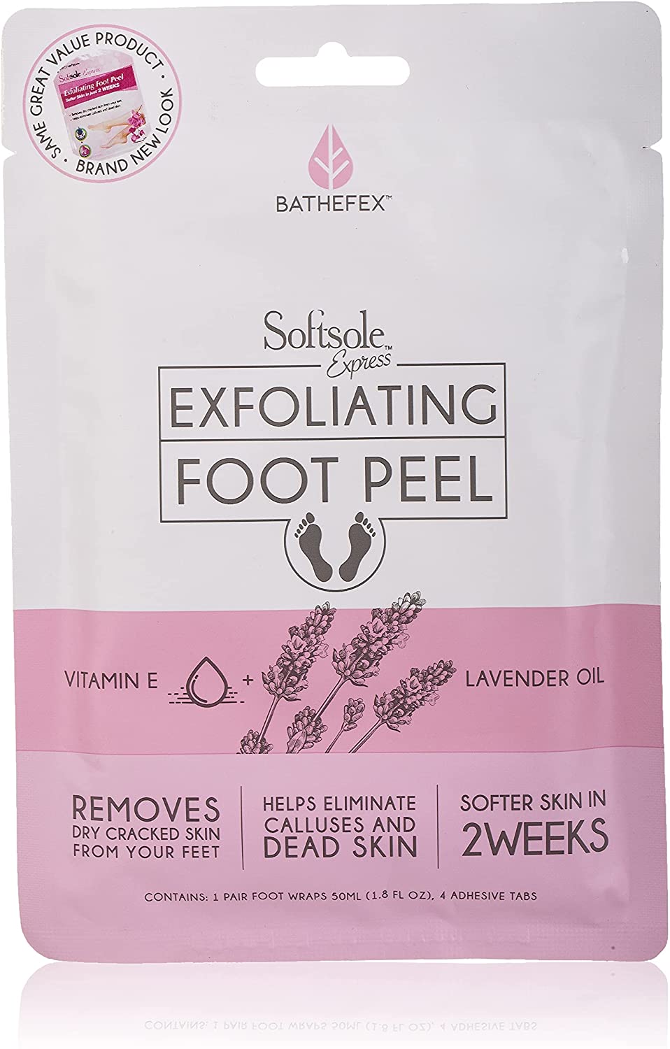 1000 Hour Softsole Express Exfoilating Foot Peel Beauty 1000 Hour