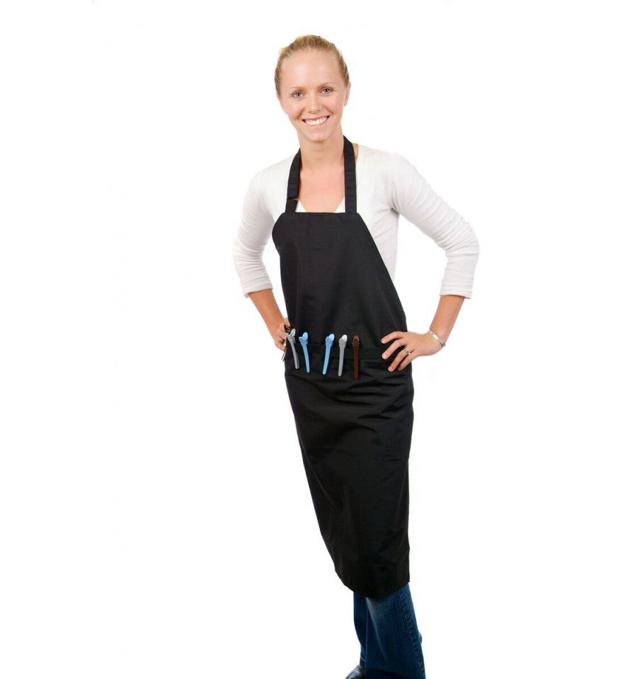 Wahl Stylist Cover Up Apron with Strap and Pockets Black 5030 Aprons Wahl