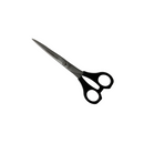 Bob Black Handle 6 inch Scissors Made In Italy Scissors Bob