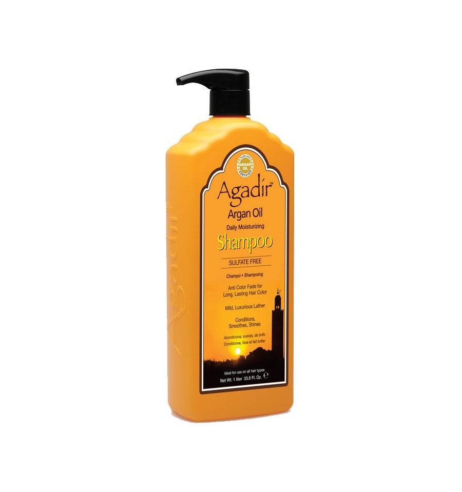 Agadir Argan Oil Daily Moisturising Shampoo 1L Shampoo/Conditioner Agadir