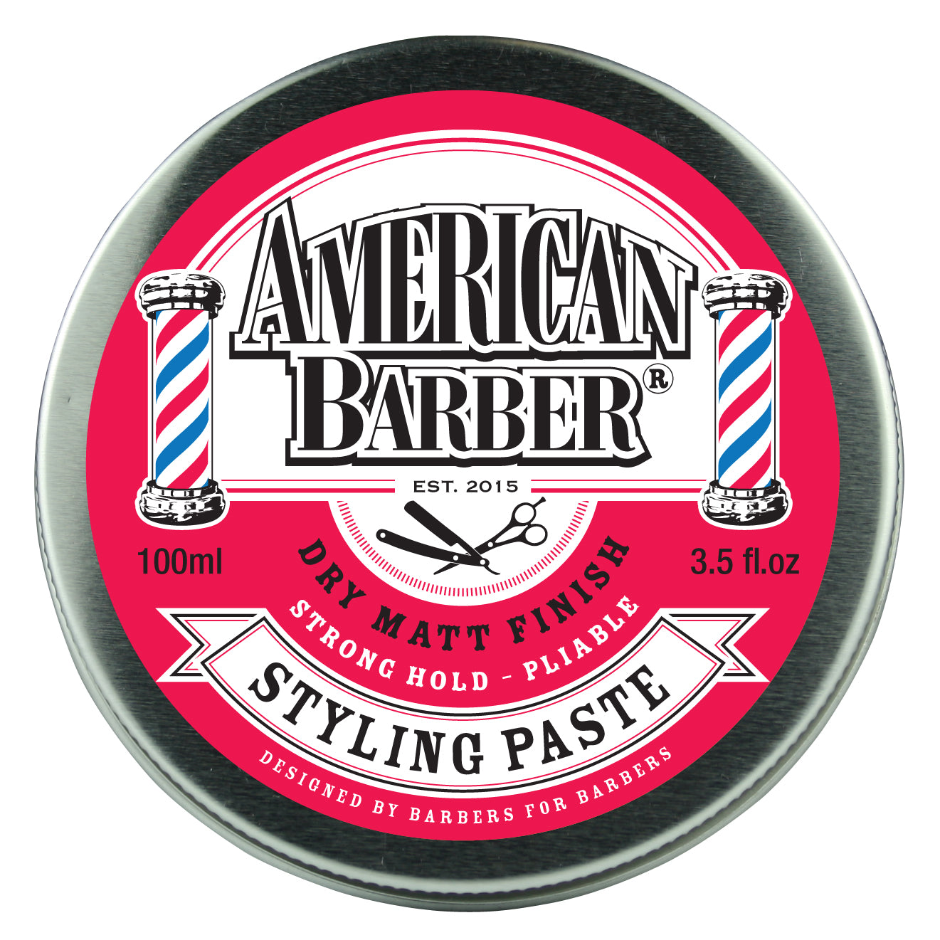 American Barber Styling Paste 100ml Hair Styling Product American Barber