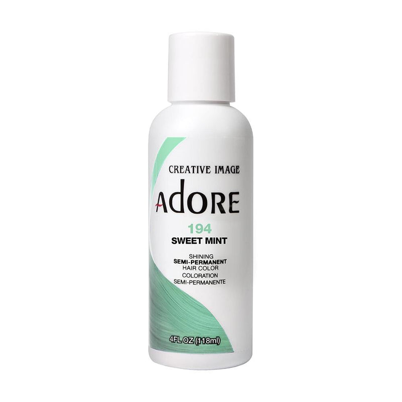 Adore Semi Permanent Hair Colour No. 194 Sweet Mint 118ml Retail Adore