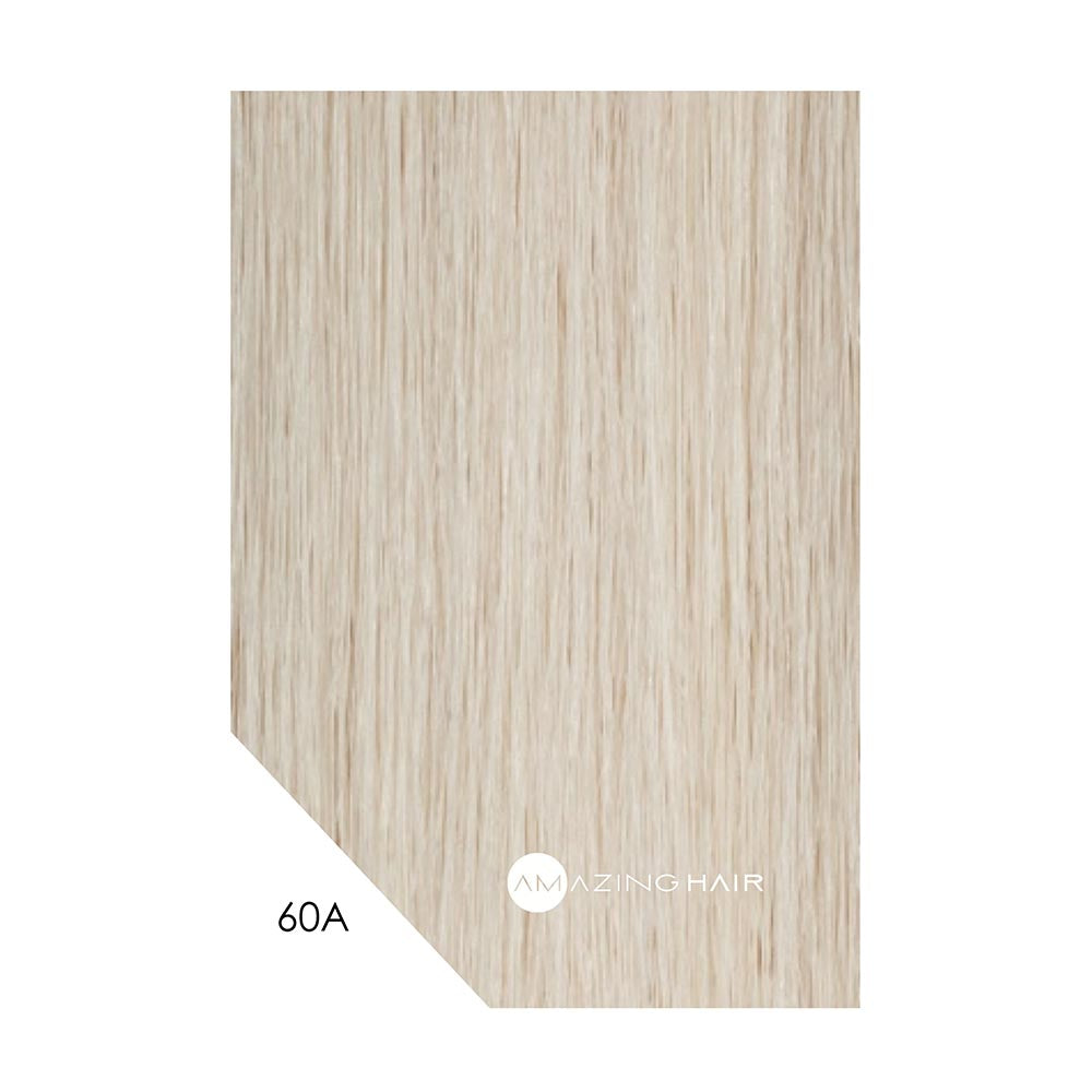 Amazing Hair Premium Tape Extensions 24inch 20pc #60A Platinum Blonde Extensions Amazing Hair