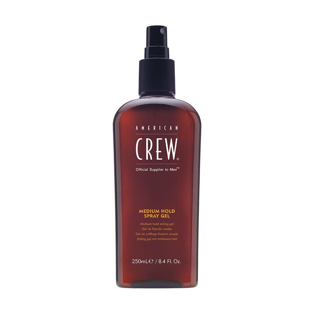 American Crew Medium Hold Spray Gel 250ml Hair Gel American Crew