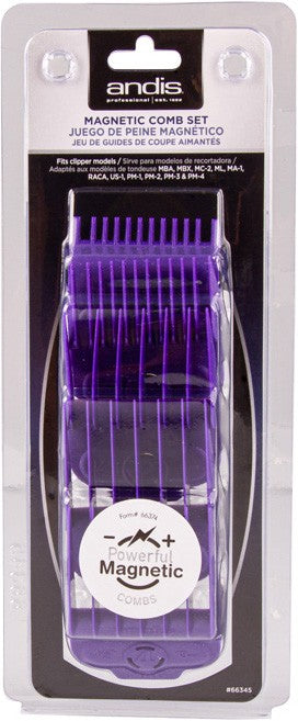 Andis Master Magnetic Comb Set 5pcs (# 0, 1, 2, 3, 4) Clipper/Trimmer Accessories Andis