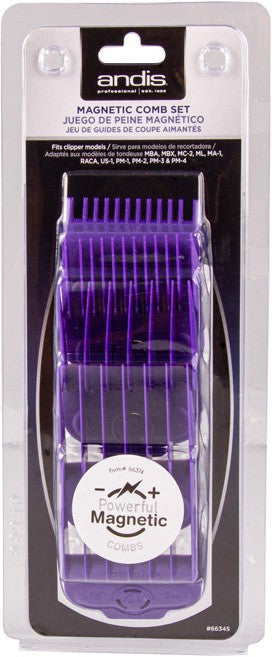 Andis Magnetic Attachment Comb Set 5pc (No. 0, 1, 2, 3, 4)
