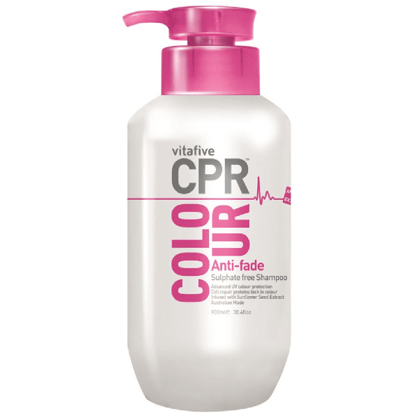 Vitafive CPR Colour Anti-Fade Sulphate Free Shampoo 900ml Shampoo/Conditioner Vitafive CPR