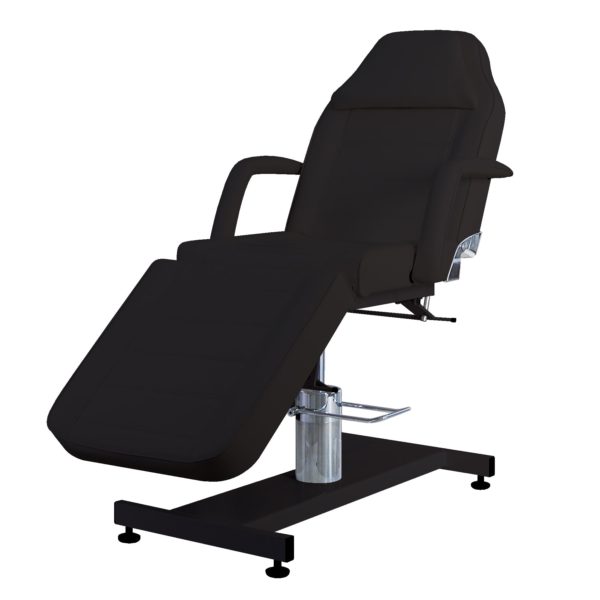 Karma Wellington Beauty or Tattoo Hydraulic Bed 360 Degree Swivel 09090101 - Black Beauty Beds Karma