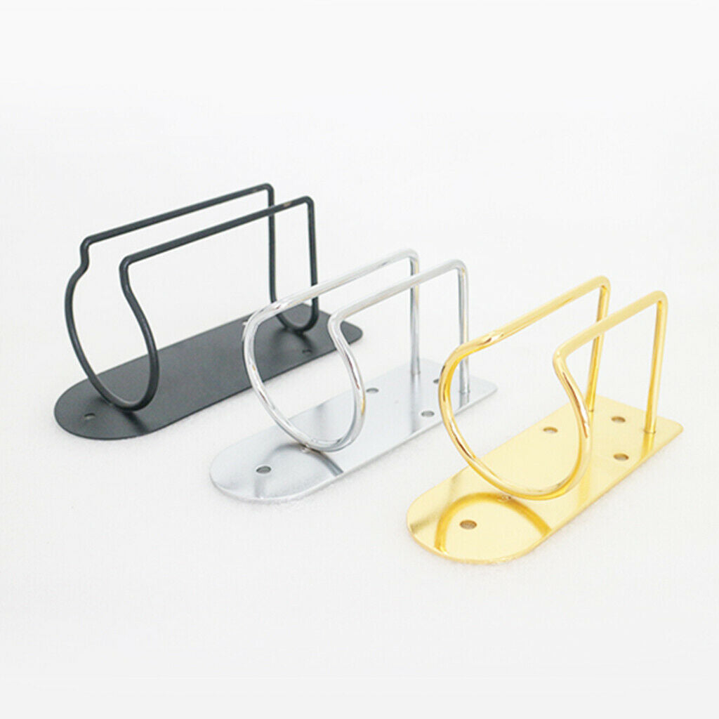 BOB Black Steel Clipper Holder – Professional Barber Clipper Storage Stand Clipper/Trimmer Accessories Bob