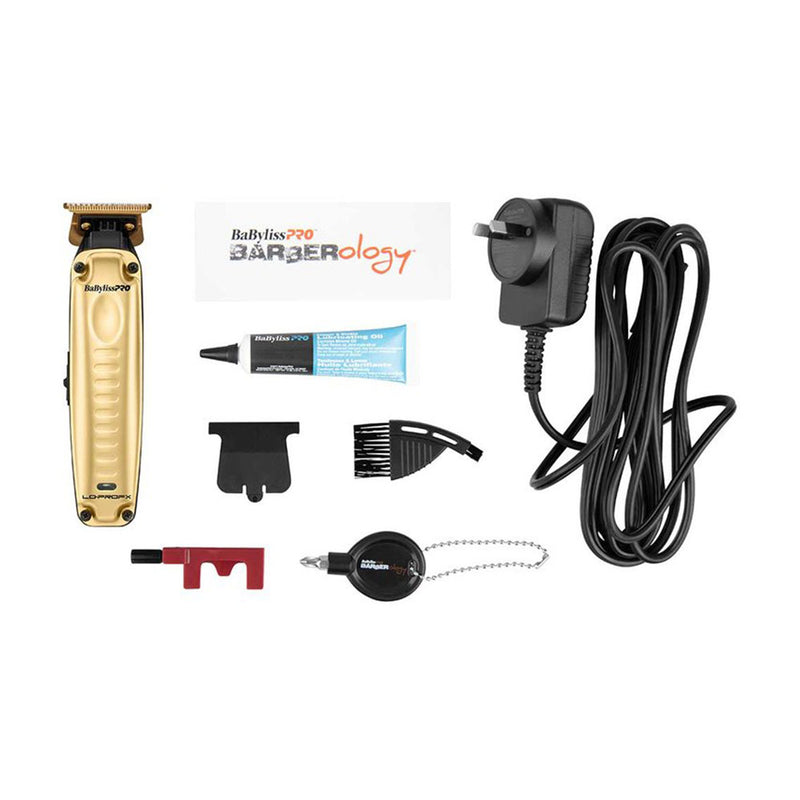 BaByliss LO-PRO FX Trimmer Gold Accessories