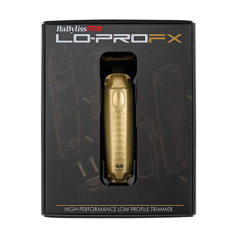 BaByliss LO-PRO FX Trimmer Gold Packaging Front