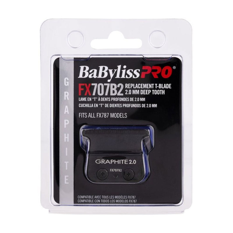 BaByliss Pro FX707B2 Graphite Deep Tooth Blade Package Front