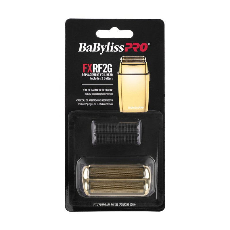 BaByliss PRO GoldFX FoilFX02 Shaver Replacement Foil Head FXRF2G in packaging