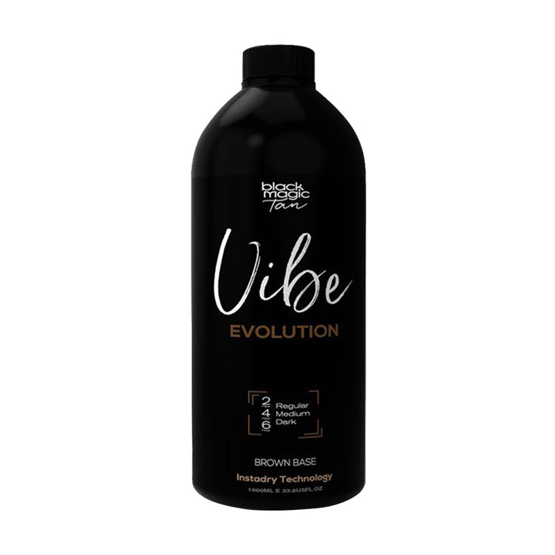 Black Magic Tan Vibe Evolution 2-4-6hr Brown Base 1L