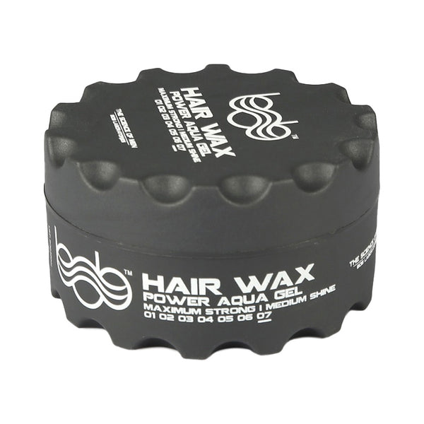 Bob Hair Wax Power Aqua Gel Maximum Strength Medium Shine 